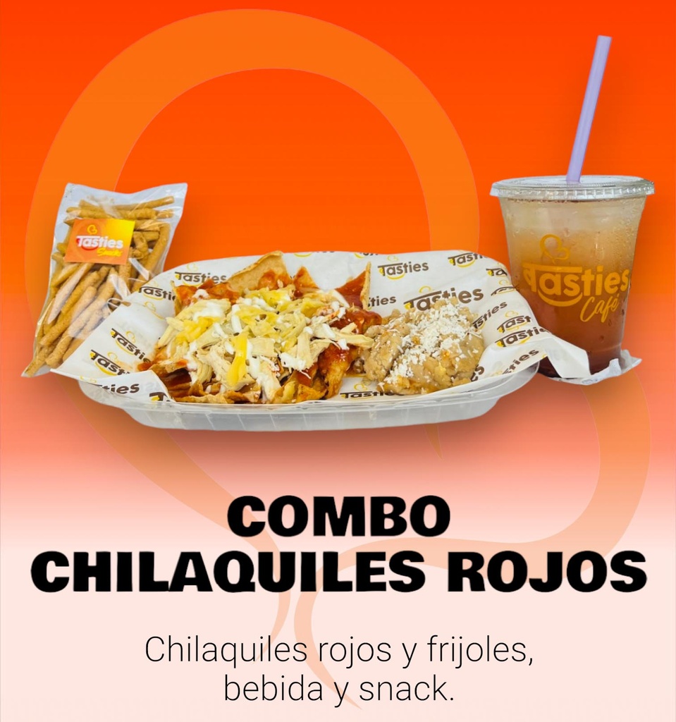 COMBO CHILAQUILES ROJOS
