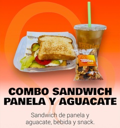 COMBO SANDWICH DE PANELA C/AGUACATE